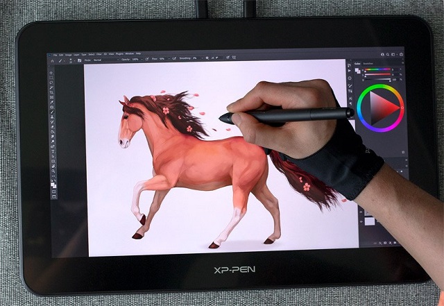 Desenhar um Cavalo no photoshop com display interativo XP-Pen Artist Pro 16tp.jpg