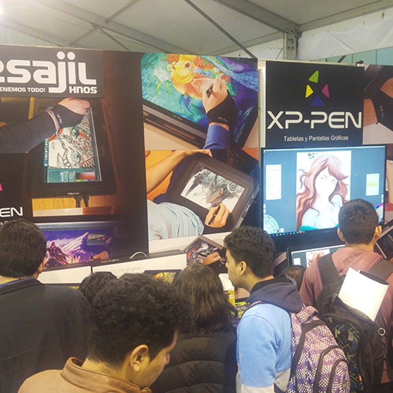 XP-PEN no Peru 2017 Feira da Indústria Digital, Gráfica e Publicidade