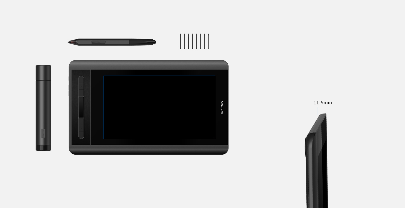 XP-Pen Artist 12 portátil mesa digitalizadora com tela 11.6 polegadas