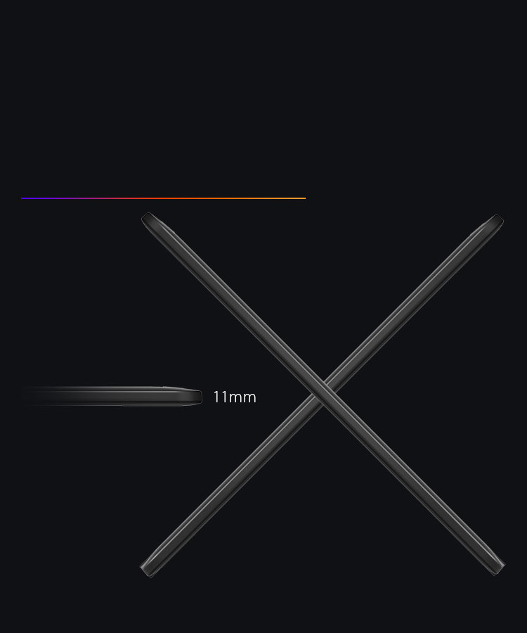  tela digitalizadora XP-Pen Artist 15.6 possui um perfil fino de 11 mm 