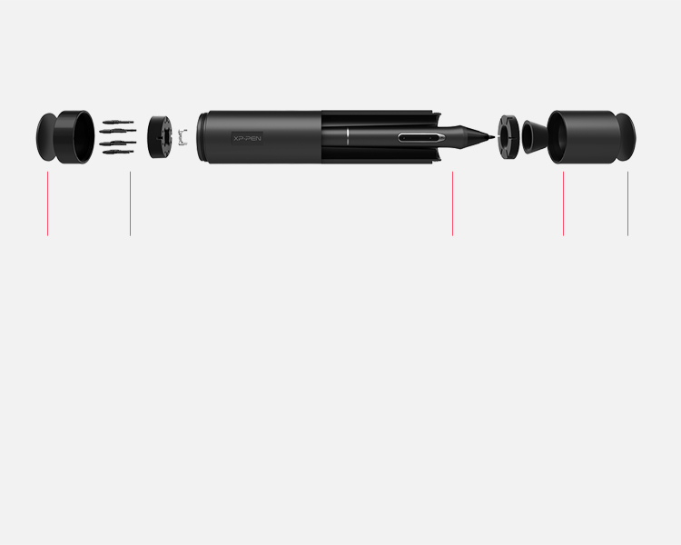  tela digitalizadora XP-Pen Artist 22E Pro com Suporte de Caneta Multifuncional 