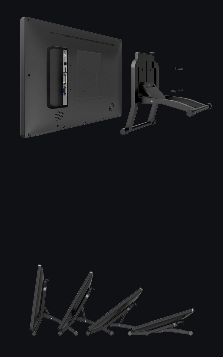  mesa digital com tela XP-Pen Artist 22E Pro com um suporte ajustável 