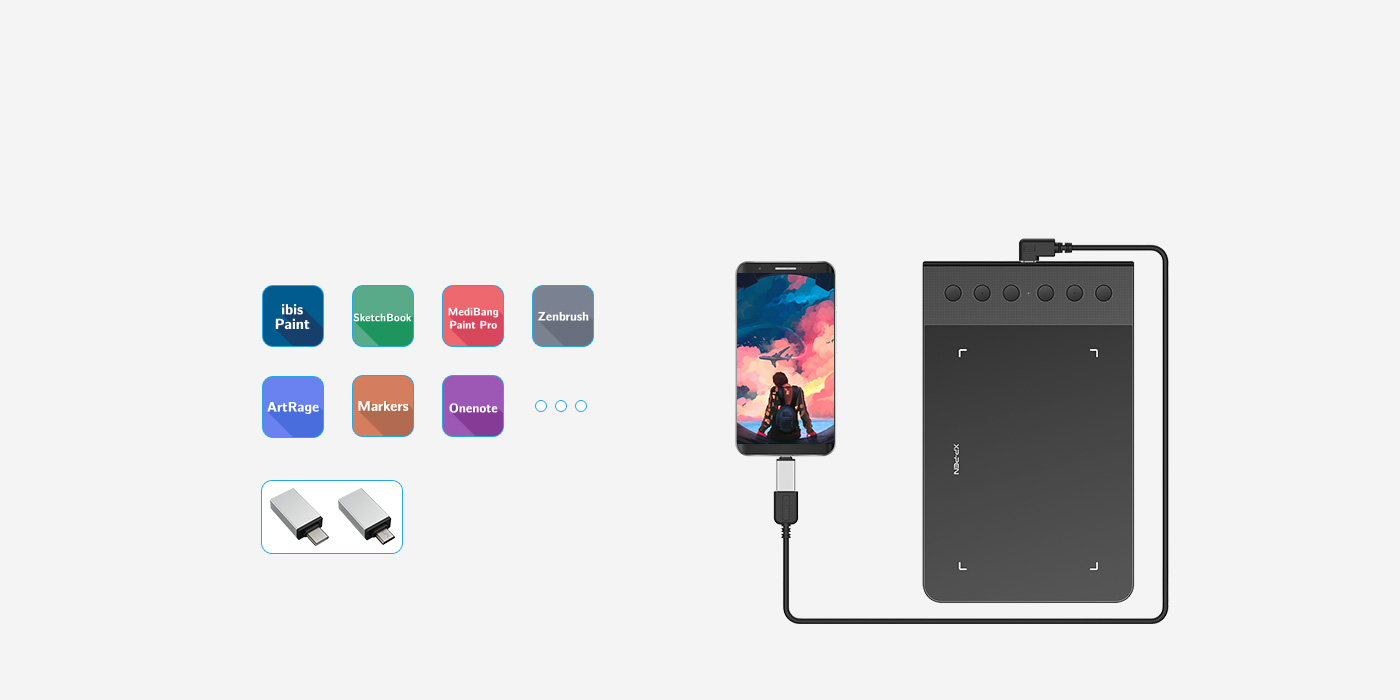 mesa digitalizadora XP-PEN Star G640S agora suporta conexões com dispositivos Android 6.0 e superiores