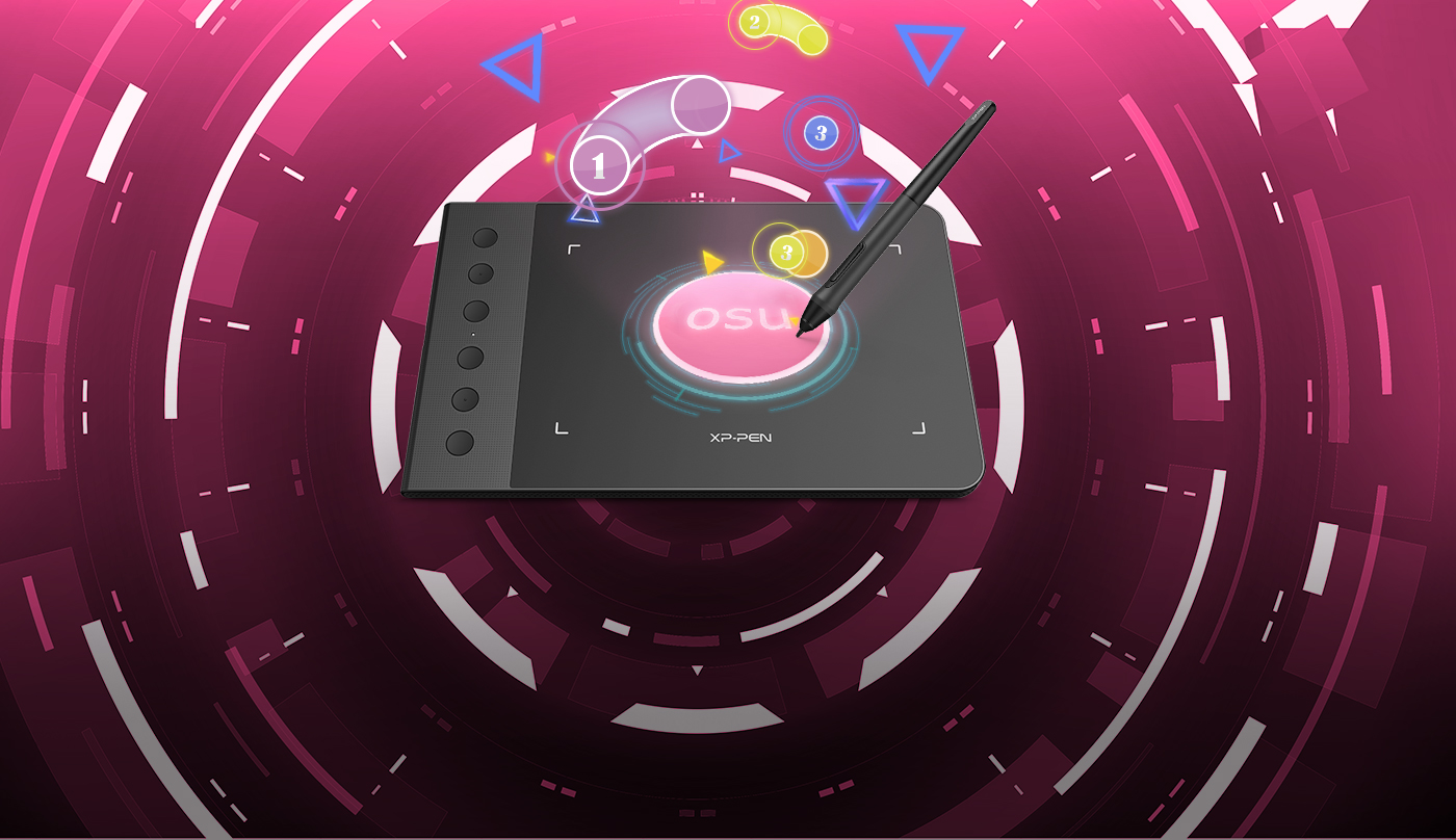 mesa digitalizadora XP-PEN Star G640S para Jogue Osu